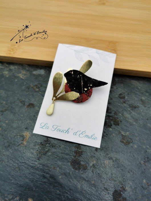 Broche Oiseau Jeanne Luxe