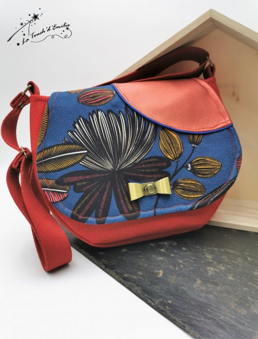 Sac Papillon Joli Coquelicot étoilé