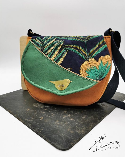 Sac Oiseau Gingko Rétro