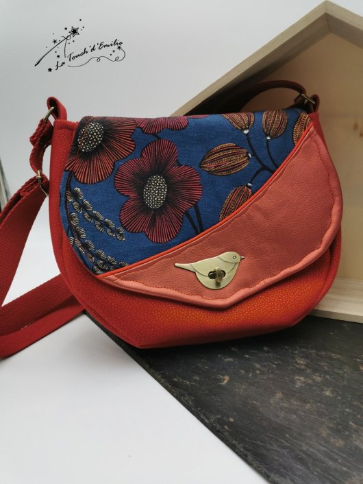 Sac Oiseau Joli Coquelicot