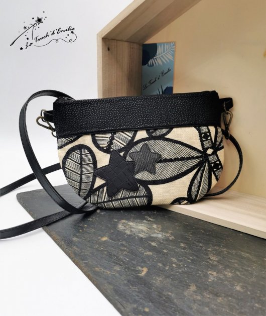 Pochette Balade Noir Luxe étoilé