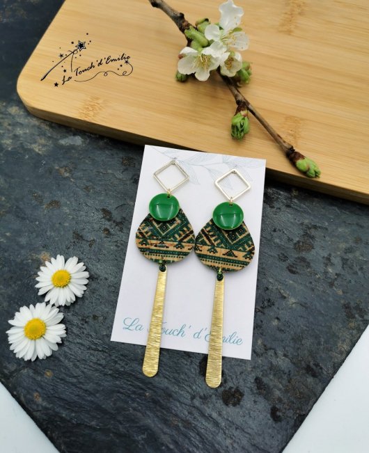 Puces Gouttes Luxe Aztèque