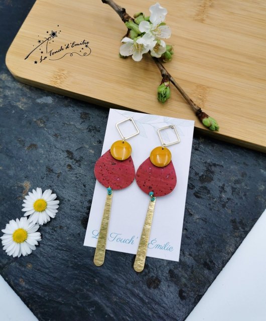 Puces Gouttes Luxe Rose Citron