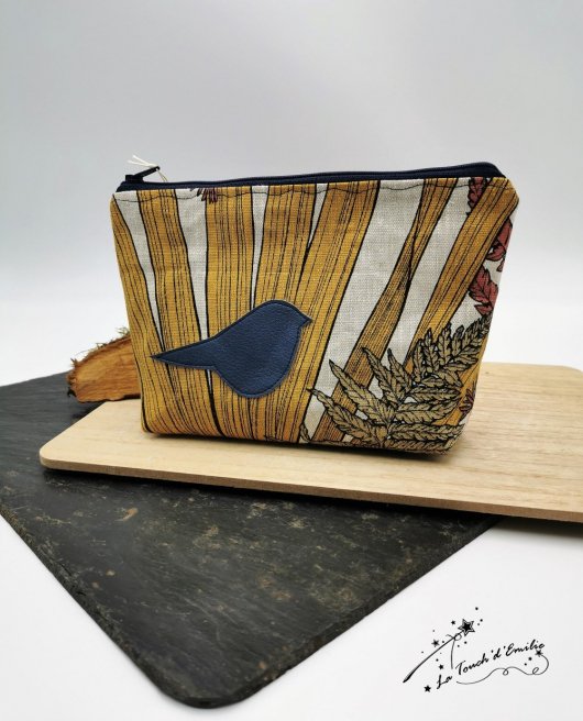 Trousse Maquillage Palmeraie Camel