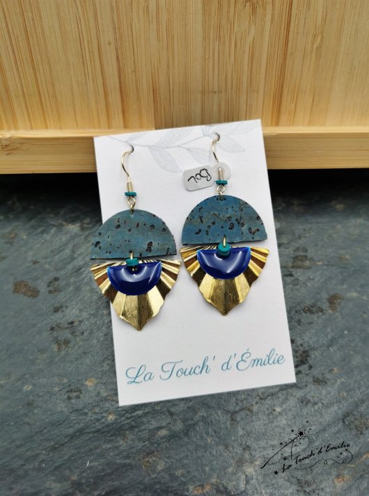 Boucles Boléro Ciel Bleu 9