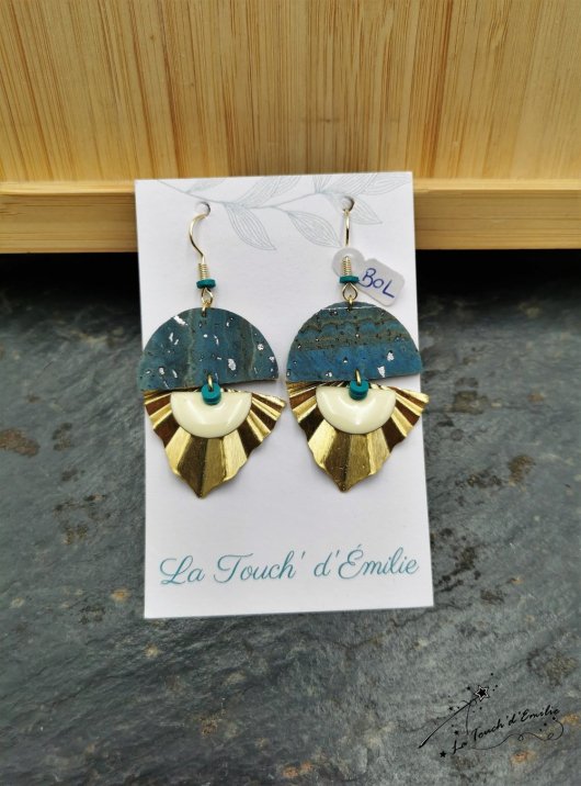 Boucles Boléro Céleste 4