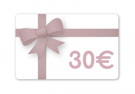 Carte cadeau 30 Euros