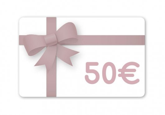 Carte cadeau 50 Euros