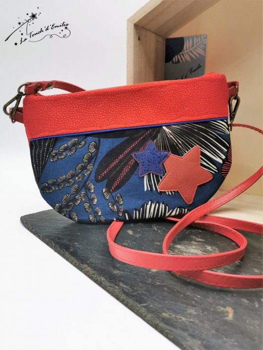 Pochette Balade Joli Coquelicot étoilé