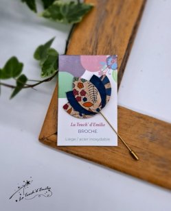 Broche Lotus Bucolique
