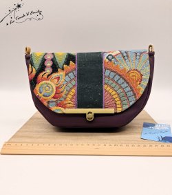 Sac City Rouge exotique