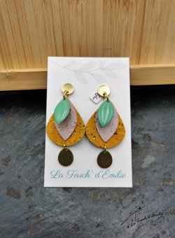 Puces Gouttes Luxe Citron Rose 4