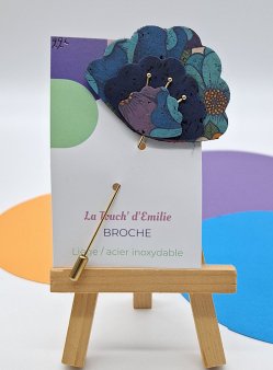 Broche Chantilly Océan