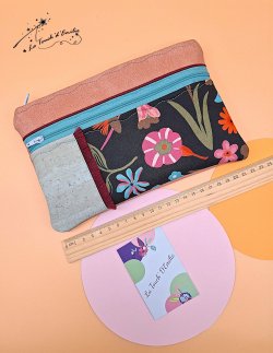 Maxi Compagnon Galon Rose Floral