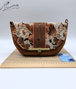 Sac City Floral Camel Corail