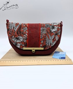 Sac City Rouge Exotique