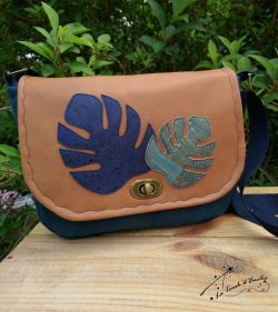 Sac Monstera Camel