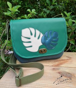 Sac Monstera Paysage