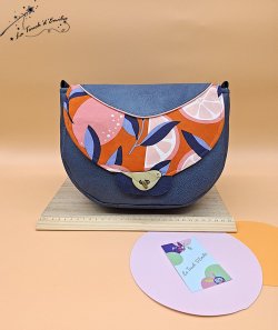 Sac Oiseau Citron Bleu