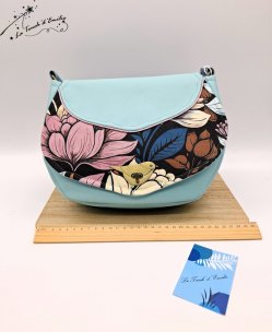 Sac Oiseau Menthe Fleurie