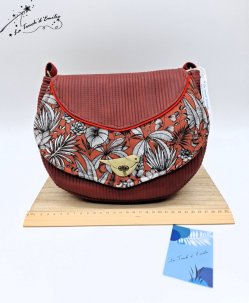 Sac Oiseau Rouge Exotique